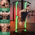 thumbnail image 4 of SogesPower Adjustable 82.7"H Pull up Bar Power Tower Multifunctional Fitness Station for Home, 4 of 10