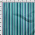 thumbnail image 4 of oneOone Velvet Sea Green Fabric Stripes Craft Projects Decor Fabric Printed By The Yard 58 Inch Wide, 4 of 5