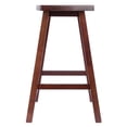 thumbnail image 3 of Winsome Katashi 24" Fan Shape Counter Stool in Walnut Finish, 3 of 8
