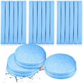 thumbnail image 1 of 24 Pieces Compressed Facial Sponge Face Cleansing Sponge Makeup Removal Sponge Pad Exfoliating Wash Round Face Sponge (Blue), 1 of 5