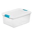 thumbnail image 1 of Sterilite Plastic 15 Quart Storage Box Container with Latching Lid, 24 Pack, 1 of 4