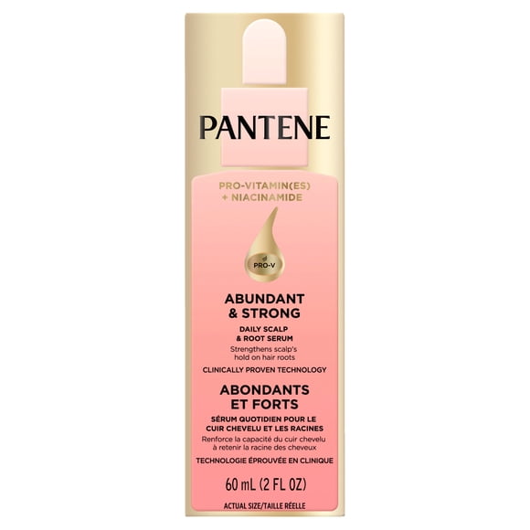 Pantene Abundant & Strong Scalp & Root Serum with Pro-Vitamin B5 Complex and Niacinamide, 2 oz