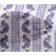 thumbnail image 5 of oneOone Viscose Chiffon Bluish Violet Fabric Block Craft Projects Decor Fabric Printed By The Yard 42 Inch Wide, 5 of 5