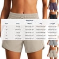 thumbnail image 3 of cfhntfmh Women's Running Shorts with Zip Pockets Athletic Shorts Quick Dry Lightweight Workout Drawstring Gym Shorts, 3 of 6
