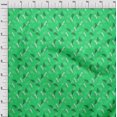 thumbnail image 4 of oneOone Georgette Viscose Light Green Fabric Tropical Craft Projects Decor Fabric Printed By The Yard 42 Inch Wide, 4 of 5