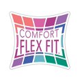 thumbnail image 4 of Bali Womens Comfort Revolution Smart Sizes Shaping Wirefree Bra, S, Blue Whimsy, 4 of 5