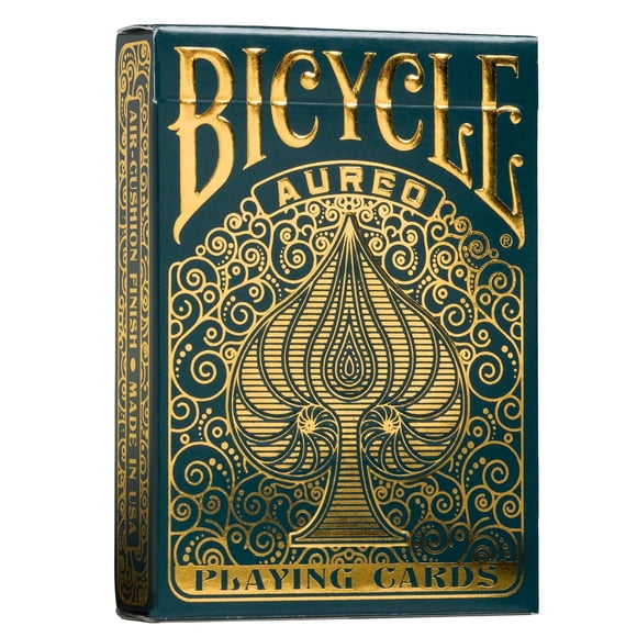 Cartes à Jouer Aureo pour Adulte - Fini Classique à Coussin d'Air Breveté / les Cartes à Jouer Sont Très Durables et Longue Durée / à Utiliser pour les Fêtes et les Jeux / au Style Bien Meilleur, Cartes à Jouer