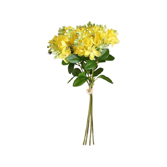 SDNall Faux Flower Arrangements, Artificial Flower Arrangement, Rural Fresh Simulation Jasmine Flower Bundle, Wedding Photography Props, Room Decoration