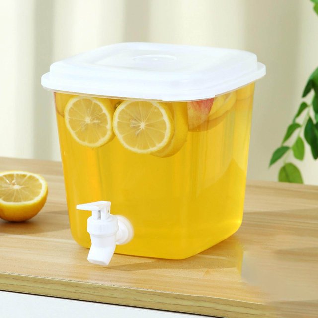 Baohd Pichet d'Eau Froide d'Été avec Robinet, Contenant d'Eau pour Café, Thé Glacé