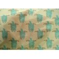 thumbnail image 4 of oneOone Cotton Silk Fabric Turtle Block Printed Craft Fabric BTY 42 Inch Wide, 4 of 4