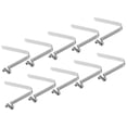 thumbnail image 1 of Unique Bargains 10.5x7.5mm Kayak Paddle Snaps, Hollow Button Single Pin Lock Tube Spring Clips for Tent Pole, 10 Pack, 1 of 6