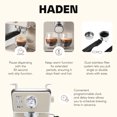 thumbnail image 3 of Haden Machine à Café Expresso Barista Brew avec Fonction Frottement, Pâte à Modeler et Cuivre, 3 of 9
