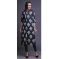 thumbnail image 4 of Bimba Kurta Longue Droite pour Femmes Coupe Régulière Tunique Kurti Décontractée Très Grande, 4 of 6