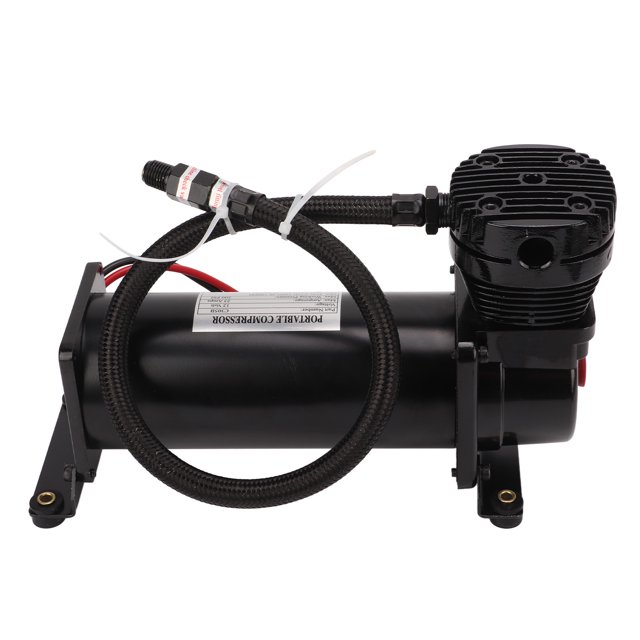 Heavy Duty Air Compressor, Suspension 200 PSI Air Compressor With One Way Valve Device For Vehicles Yacht Boats