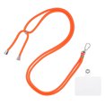 thumbnail image 1 of Unique Bargains Phone Lanyard with Transparent Patch, Orange, 1 Count, 1 of 5