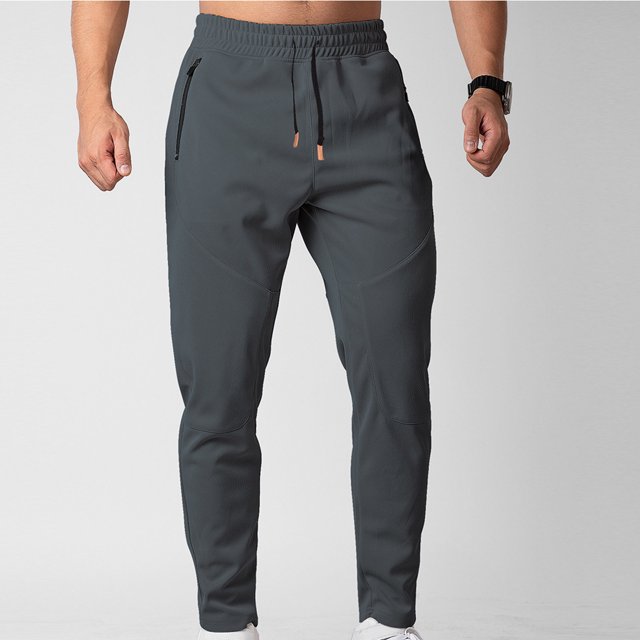Ceisia Pantalon Décontracté Ample Uni pour Homme Taille Élastique à Cordon de Serrage Sport Cadeau Travail