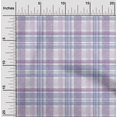 thumbnail image 2 of oneOone Silk Tabby Purple Fabric Check Sewing Craft Projects Fabric Prints By Yard 42 Inch Wide, 2 of 4