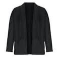 thumbnail image 4 of Aqestyerly Manteau Blazer Uni pour Femme, Veste Mode à Col Rabattu à Manches Longues HWRETIE, 4 of 8