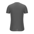 thumbnail image 4 of Styesk T-Shirts pour Homme à la Mode T-Shirt Uni Décontracté Ajusté à Col en V à Manches Courtes, 4 of 6