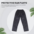 thumbnail image 4 of Waterproof Adult Pants Protective Rain Pants Outdoor Hiking Rain Pants, 4 of 9