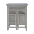 thumbnail image 2 of Brook Creek 3 Piece Counter Set - White, 2 of 13