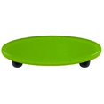 thumbnail image 1 of Hot Knobs HK1018-POB Tiroir d'Armoire en Verre Ovale Vert Ressort - Noir, 1 of 1