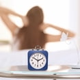 thumbnail image 2 of Fashion Creatives Candy Lazy Silent Small Alarm Clock Desktop Wind Sweeping Second Clock, 2 of 6