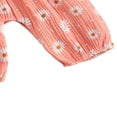 thumbnail image 4 of Barboteuse Imprimé Marguerite pour Bébés Filles Mode Barboteuse Combinaison, 4 of 8