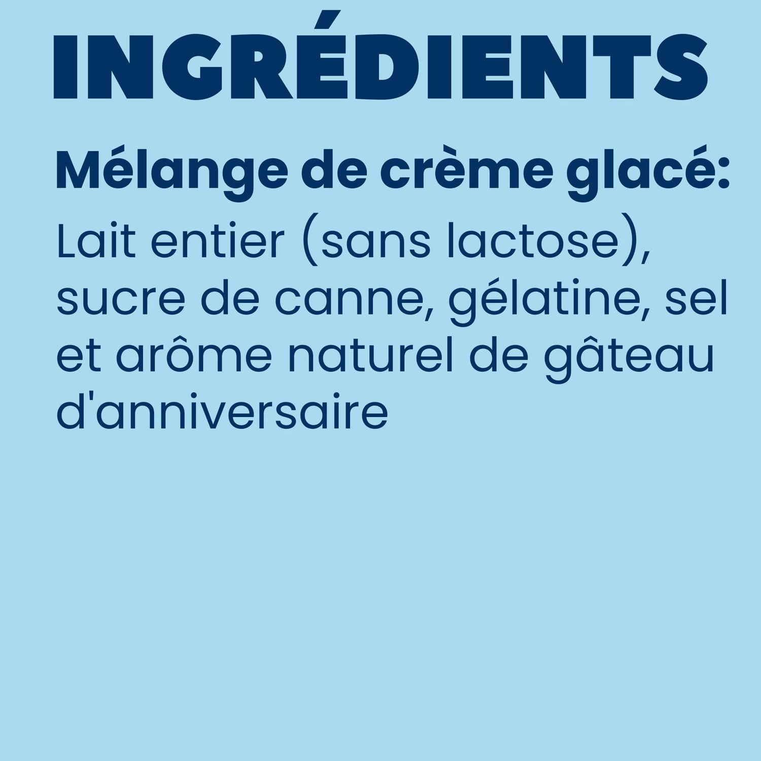 Pooch Creamery Mélange de Crème Glacée à Saveur de Gâteau d'Anniversaire pour Chiens