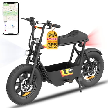 Gyrocopters Vortex Electric Scooter | 32 km/h speed, 28 km range, 470 W peak motor | UL 2272 Safety Approved | Fat tire E scooter for Adults & Teens