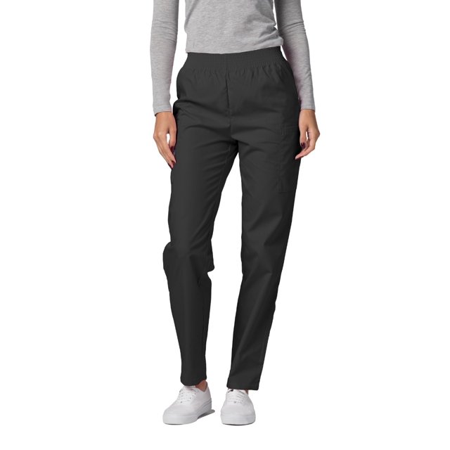 Adar Universal Scrubs for Women - Tapered Utility Cargo Scrub Pants