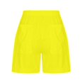 thumbnail image 2 of Birdeem Womens Solid Casual Loose Pockets Drawstring Short Pants, 2 of 5