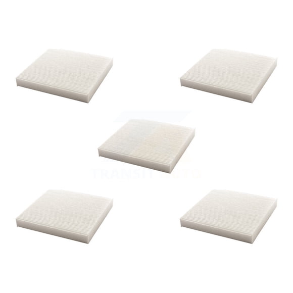 PUR Cabin Air Filter (5 Pack) for Car Honda Civic CR-V HR-V Fit Acura Odyssey RDX MDX Pilot Accord TLX Insight Clarity Integra CR-Z K54-100465