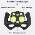 thumbnail image 4 of SIYTUAU Remote Control 24Ghz Rc Stunt Car 360° Flip Rotating Toy Vehicle Double Sided Design White Color Off Road Car For Kids Plastic Material Standard Size White, 4 of 6