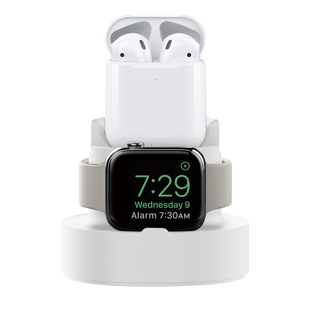 Cameland Station de Charge 2-en-1 Support de Charge Sans Fil pour Base de Charge