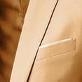 thumbnail image 3 of Kcodviy Pants Slim Party 2 Jacket and Trousers Piece Men’S Vest R Suit Business Wedding Suit Graduation Suits Men's Coats, 3 of 3