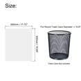thumbnail image 2 of Uxcell Small Trash Bags Garbage Waste Basket Liners for Kitchen Office Bathroom White, 2 of 5