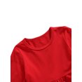 thumbnail image 4 of Faithtur Tenue pour Petites Filles, Hauts à Manches Longues, Pantalons Imprimés, 4 of 7