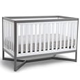 thumbnail image 2 of Delta Children Tribeca 4-in-1 Baby Convertible Crib, White/Grey, 2 of 4