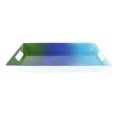 thumbnail image 3 of French Bull - Blue Ombré Serving Tray, 3 of 6