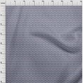 thumbnail image 3 of oneOone Cotton Flex Fabric Chevron & Triangle Geometric Print Sewing Fabric BTY 40 Inch Wide, 3 of 4