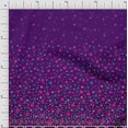 thumbnail image 1 of Soimoi Rayon Crepe Fabric Leaves & Flower Panel Print Sewing Fabric Yard 46 Inch Wide, 1 of 3