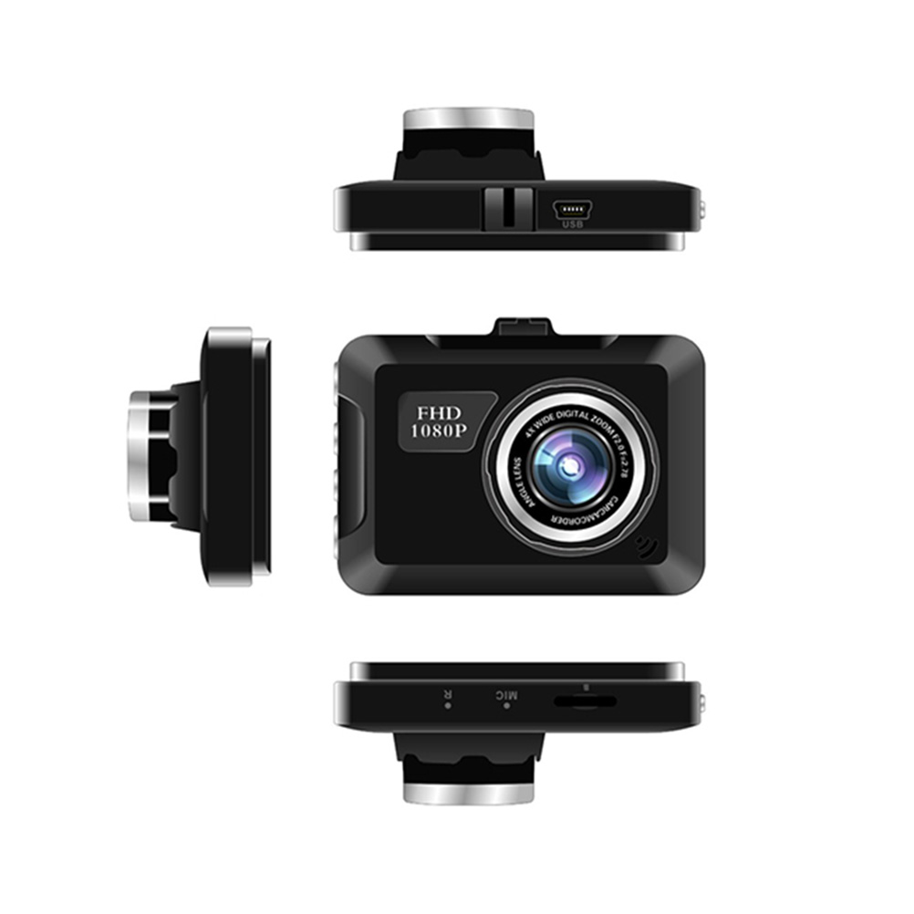 WRITWAA wifi dash cam Dash Cam Black Plastic 1Pack for Daytime Driving