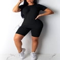 thumbnail image 3 of 2PCS/Set Women Sports Suit Crop Top Pants Outfit Yoga Workout Clothes Tracksuit, 3 of 6