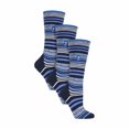 thumbnail image 1 of 3 Pairs Ultra Lite Ladies Ski Socks | Heat Holders | Womens Funky Patterned Striped Knee High Socks, 1 of 2