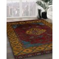 thumbnail image 2 of Ahgly Company Tapis d'Intérieur Rectangulaire Abstrait Rouge, 2 Pieds x 3 Pieds, 2 of 6