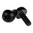 thumbnail image 2 of StarTech.com M6 x 12 mm - Vis - Lot de 50, Noir - Vis de Montage M6 pour Rack de Serveur et Armoire (CABSCREWSM6B) - Trousse de Vis - Noir (Lot de 50) - pour P/N : RACK-18U-20-WALL-OA, RACK-21U-20-WALL-OA, RACK-24U-20-WALL-OA, RK12OD2, RK3236BKF, 2 of 4