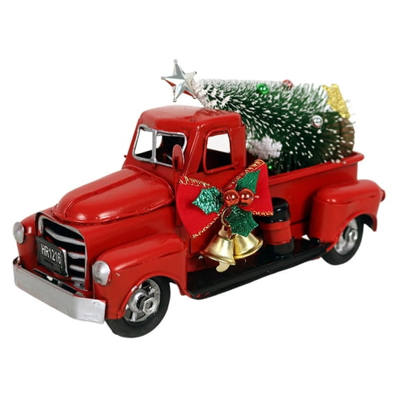 Big Trucks Model Collectable Red Car Decor for Kids Large Red Truck