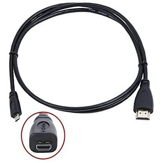 Yustda Micro HDMI Cable for PANASONIC LUMIX DMC-FZ2500GK Digital Camera