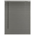 thumbnail image 1 of Cordless Vinyl Window Blinds, Horizontal Mini Slats for Privacy and Light Filtering, Grey, 1 of 4